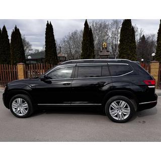 Okenné deflektory s chrómovou lištou Niken Luxury (6 ks) fotografia 1