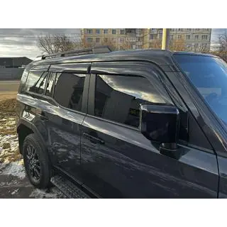 Okenné veterné deflektory Niken Luxury (6 ks)