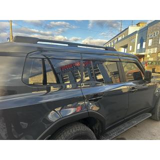 Okenné veterné deflektory Niken Luxury (6 ks) Toyota Land Cruiser Prado 250 2023– fotografia 2