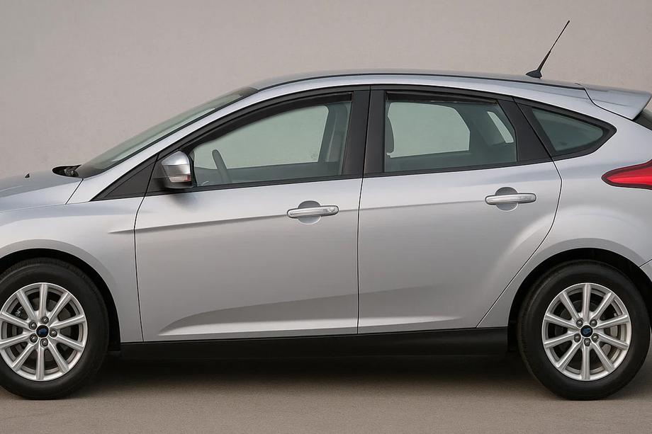 Ford Focus III 2011–2017 Okenné deflektory vkladacie Niken Luxury (SD/HB, 4 ks) Image