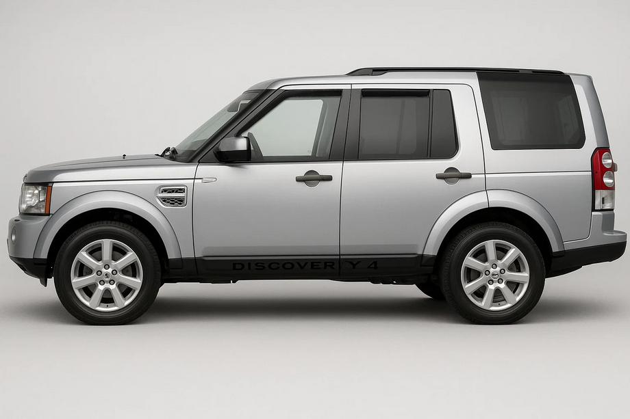 Land Rover Discovery III 2004–2009 Vkladacie deflektory okien Niken Luxury (4 ks) Image