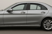 Mercedes C-class W205 2014–2021 Vkladacie deflektory okien Niken Luxury (4 ks) fotografia 1