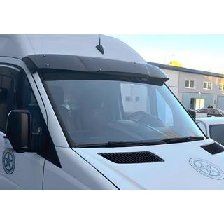 Clona na čelné sklo V-3 (čierny lesk, 5 mm) Mercedes Sprinter W906 2006–2018 fotografia 1