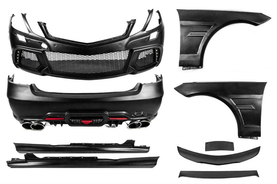 Mercedes E-trieda kupé C207 2010–2017 Body kit 2009-2012 (WALD, sklolaminát) Image
