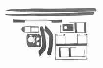 Mercedes G class W463 1990–2018 Kryty palubnej dosky fotografia 2