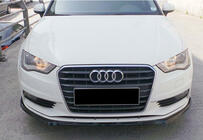 Audi A3 2012–2020 Predný lip spojler/nástavec nárazníka DPT V-3 (Sedan/HB, lesklá čierna) fotografia 6