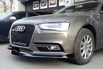 Audi A4 B8 2007–2015 Predný lip spojler nárazníka DPT (2011-2015, na lakovanie) fotografia 1