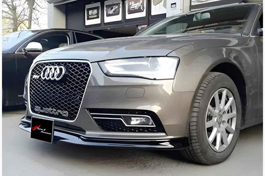Audi A4 B8 2007–2015 Predný lip spojler nárazníka DPT (2011-2015, na lakovanie) Image
