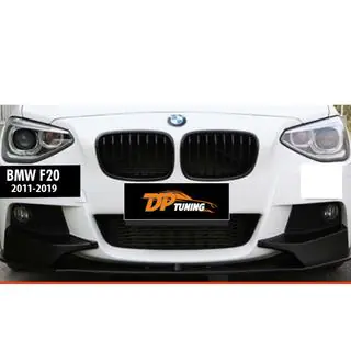 Predný lip spojler DPT V-1 (pre M Performance, lesklá čierna, 2 ks) BMW 1. séria F20/F21 2011–2019 fotografia 3