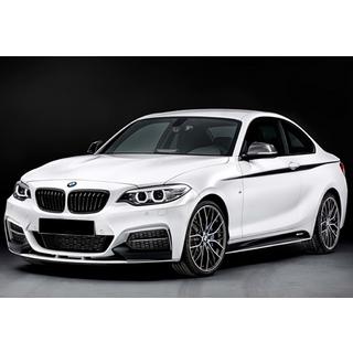 Predný lip spojler DPT V-2 (pre M Performance, čierny lesk) BMW 2. séria F22/F23 2014–2021 fotografia 1