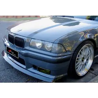 DPT predný lip spoiler (pre M3, lesklá čierna) BMW rad 3 E36 1990–2000 fotografia 1