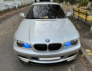 BMW 3 E46 1998–2006 Predný lip spojler DPT V-1 (pre M Sport, čierny lesk) fotografia 12