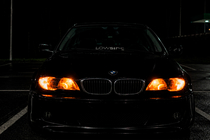 BMW 3 E46 1998–2006 Predný lip spojler DPT V-2 (pre M Sport, lesklá čierna) fotografia 10