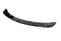 BMW 3 rad E90/E91 2005–2011 Predný lip spojler DPT V-1 (pre E90 M-Sport 2008-2011, čierny lesk) fotografia 3