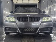 BMW 3 rad E90/E91 2005–2011 Predný lip DPT (pre E90 M-Sport 2005-2008, lesklá čierna) fotografia 5