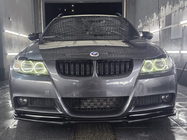 BMW 3 rad E90/E91 2005–2011 Predný lip DPT (pre E90 M-Sport 2005-2008, lesklá čierna) fotografia 8