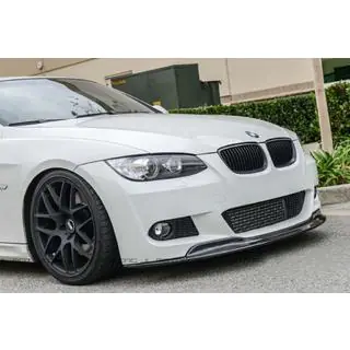Predný lip spojler CSL-Style DPT (pre M-Sport 2006-2010, čierna lesklá) BMW 3. séria E92/E93 2006–2013 fotografia 1
