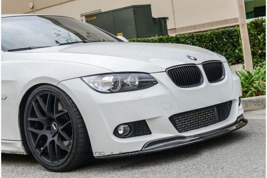 BMW 3. séria E92/E93 2006–2013 Predný lip spojler CSL-Style DPT (pre M-Sport 2006-2010, čierna lesklá) Image