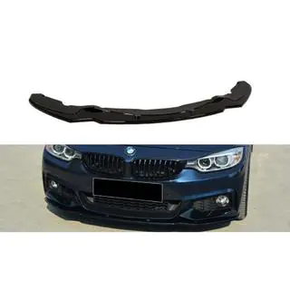 Predný lip spojler DPT V-2 (pre M-Sport, lesklá čierna) fotografia 4