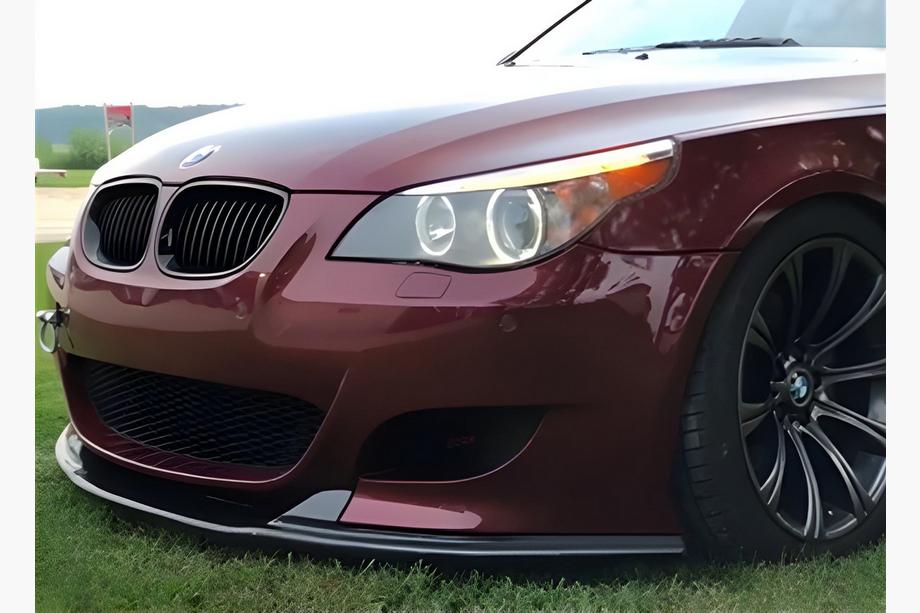 BMW 5. rad E60/E61 2003–2010 Predná lipa DPT (bez plutiev, pre M5 Hamann, čierny lesk) Image