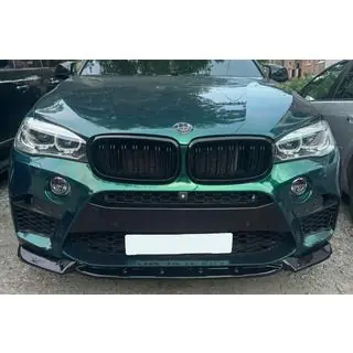 Predný lip spojler DPT V-2 (pre X5M F85, čierny lesk) BMW X5 F15 2013–2018 fotografia 2