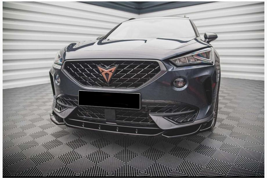 Cupra Formentor 2020– DPT predný lip spojler (lesklá čierna) Image