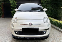 Fiat 500/500L 2013–2022 DPT predný lip spojler (lesklá čierna) fotografia 1