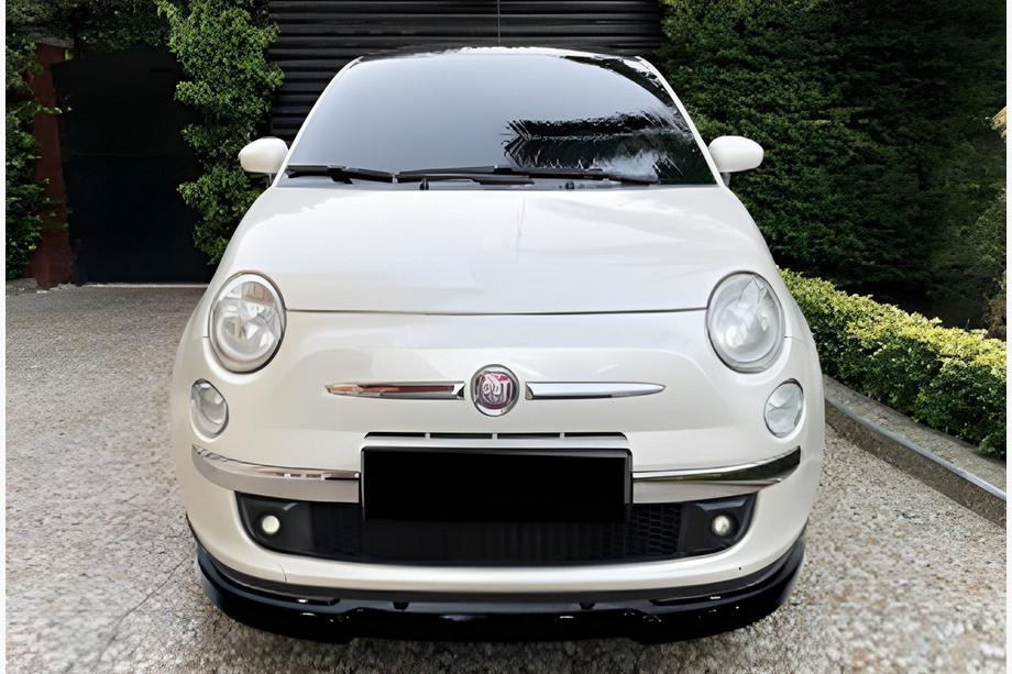 Fiat 500/500L 2013–2022 DPT predný lip spojler (lesklá čierna) Image