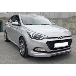 DPT predný lip spojler (lesklá čierna) Hyundai I-20 2014–2020 fotografia 1