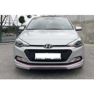 DPT predný lip spojler (lesklá čierna) Hyundai I-20 2014–2020 fotografia 2