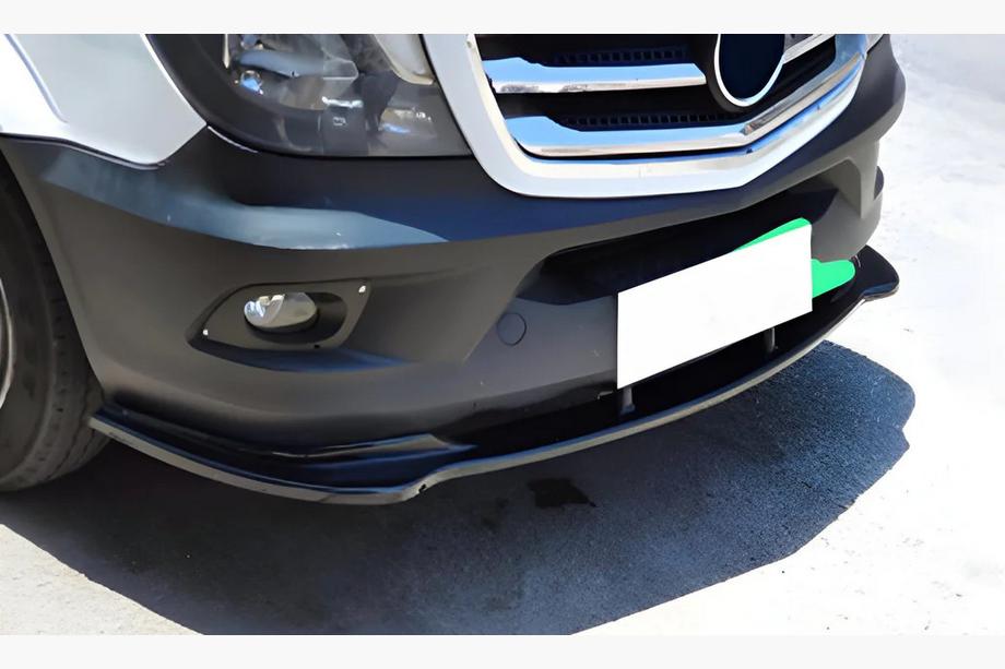Mercedes Sprinter W906 2006–2018 DPT predný lip spojler (lesklá čierna) Image