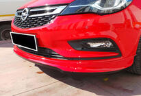 Opel Astra K 2016–2021 Predný lip spojler nárazníka DPT (na lakovanie) fotografia 1