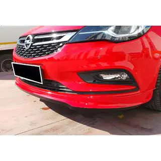 Predný lip spojler nárazníka DPT (na lakovanie) Opel Astra K 2016–2021 fotografia 1