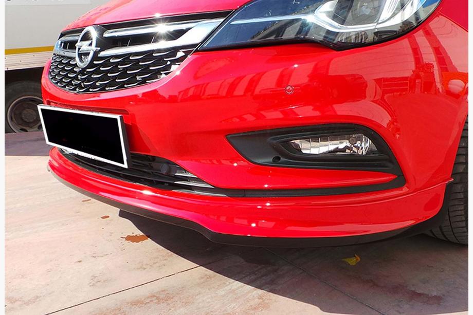 Opel Astra K 2016–2021 Predný lip spojler nárazníka DPT (na lakovanie) Image