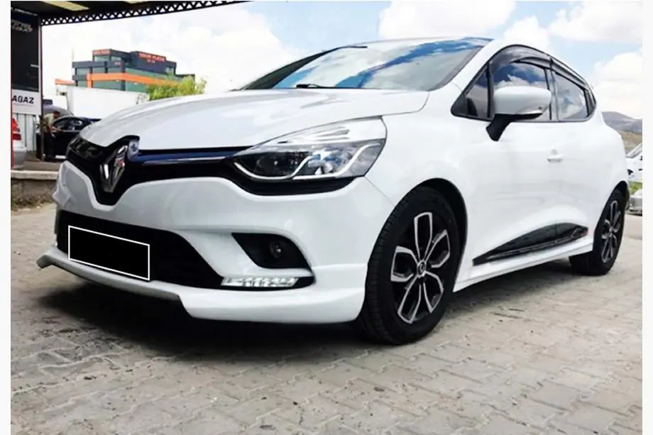Renault Clio IV 2012–2019 DPT predný lip (HB, na lakovanie) Fotografia 1