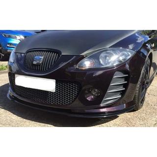 Predná lip lišta DPT (pre Cupra, lesklá čierna) Seat Leon 2005–2012 fotografia 2