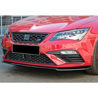 Predný lip spojler DPT (Cupra, 2017-2020, čierny lesk) fotografia 1