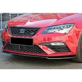 Predný lip spojler DPT (Cupra, 2017-2020, čierny lesk) fotografia 1