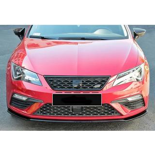 Predný lip spojler DPT (Cupra, 2017-2020, čierny lesk) fotografia 2