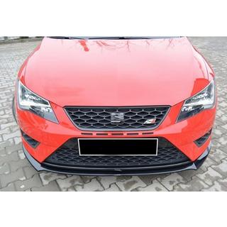 Predný lip spojler DPT (Cupra, 2013-2016, čierny lesklý) fotografia 3