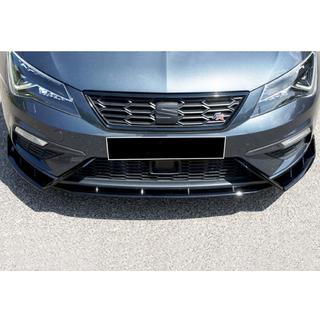 Predný lip spojler DPT V-3 (2017-2020, lesklá čierna) fotografia 1