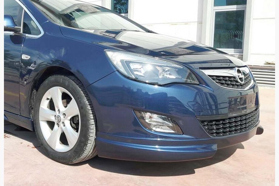 Opel Astra J 2009–2015 Predný lip spojler nárazníka DPT V-2 (na lakovanie) Image