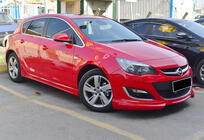 Opel Astra J 2009–2015 Predný lip spoiler DPT V-3 (na lakovanie) fotografia 1