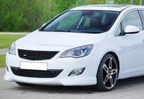 Opel Astra J 2009–2015 Predný lip spojler nárazníka DPT V-4 (na lakovanie) fotografia 2