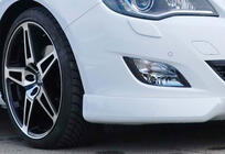 Opel Astra J 2009–2015 Predný lip spojler nárazníka DPT V-4 (na lakovanie) fotografia 3