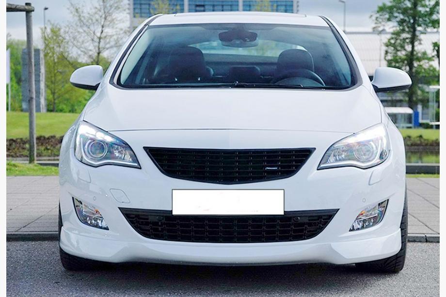 Opel Astra J 2009–2015 Predný lip spojler nárazníka DPT V-4 (na lakovanie) Image