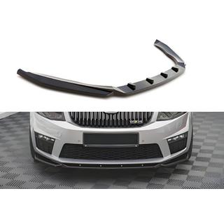 Predný lip DPT V-2 (pre RS, 2013-2017, čierna vysoký lesk) Skoda Octavia III A7 2013–2019 fotografia 1