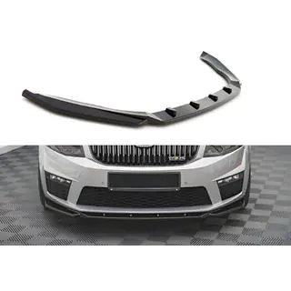 Predný lip DPT V-2 (pre RS, 2013-2017, čierna vysoký lesk) Skoda Octavia III A7 2013–2019 fotografia 1
