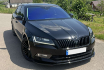 Skoda Superb 2015–2024 DPT V-2 predná lipa (2015-2020, čierny lesk) fotografia 13
