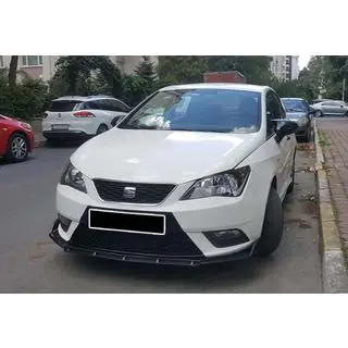 Univerzálny predný lip spojler nárazníka DPT V-5 (ABS, lesklá čierna) fotografia 1